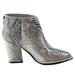 Diba True Womens Pay Phone Zip Up Booties Casual High Heel 3" & Up