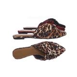 Blog60 by Bamboo, Pointed Toe Slide In Loafer - Women Backless Open Heel Slipper Sandals