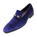 Amali Aller Slip On Smoking Slippers Men's Tuxedo Velvet Dress Shoe Loafers