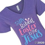 Easter Is for Jesus Womenâ€™s T-Shirt - Large