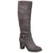 Womens Comfort Side Strap Riding Boot