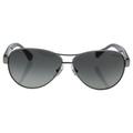 Ralph Lauren RA 4096 102/11 - Light Silver/Gray Gradient by Ralph Lauren for Women - 59-11-130 mm Sunglasses