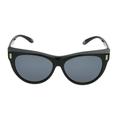 Solar Shield Unisex Black Polarized SolarShield Sunglasses SA01