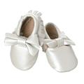 Riverberry Unisex Audrey Genuine Leather Infant Toddler and Baby Fringed Moccasin Shoes