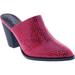 Women's Penny Loves Kenny Sangria Block Heel Mule