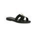 Women Pyramid Stud H-Strap Slide Flat Sandal 18807