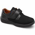 Dr. Comfort Brian-X Men's Casual Shoe: 11 Wide (W/4E) Black Velcro