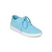 New Women Knitted Fabric Low Top Lace Up Sneaker - 18002 By Refresh Collection