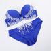 Women's Fashion Bra Set Sexy Lace Embroidered Underwear Set