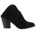 Chinese Laundry Kelso - Black Suede Slip-On Bootie
