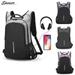 Spencer Anti-theft Laptop Backpack for Men Women, Water Resistant Travel Computer Bag Business School Backpack with USB Charge Port Fits 20 inch Laptop (12"* 4"* 20", Gray)