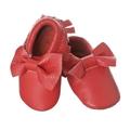 Riverberry Unisex Audrey Genuine Leather Infant Toddler and Baby Fringed Moccasin Shoes