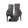 INC International Concepts Womens Rielee2 Fabric Peep Toe Ankle Fashion Boots