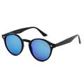 Vintage Inspired Round Horn Rimmed Key Hole Bridge Fashion Sunglasses for Men & Women