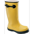 Onguard Industries Size 11 Slicker Yellow 17'' PVC And Flex-O-Thane Overboots With Self-Cleaning Cleated Outsole And Strap