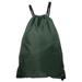 100pcs Wholesale Drawstring Backpack Pack Sport Gymsack Cinch Bag Sack Gym Bag Shoe Bag Wet Tote Bag, Green