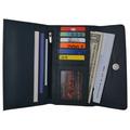 Ladies RFID Blocking Genuine Leather Long Clutch Credit Card ID Wallet