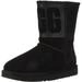 UGG W CLASSIC SHORT UGG SPARKLE Boots Black
