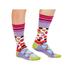 Dub & Drino France Women's Crew Socks, Muffle, US 5/8.5 (FR 36/41, UK 3.5/7)