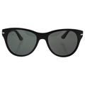 Persol PO3134S 95/58 - Black/Green Polarized by Persol for Unisex - 54-17-145 mm Sunglasses