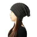 Winter Knit Hat Cap for Womens Winter Beanie Hat Scarf Set Warm Knit Winter Beanie Hat Scarf Set Warm Knit Gray