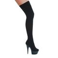 Ski 6" Pointed Stiletto Stretch Lycra Thigh High Boot