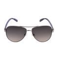 Foster Grant Women's Rose Gold Aviator Sunglasses N04