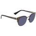 Dior Diorama Mini Grey Blue Cat Eye Ladies Sunglasses DIORAMAMINI 807/IR 50