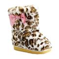 The Doll Maker Girl's Leopard Fur Boot TD1332202-4Â