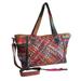 Amerileather Cecily Woven Tote Bag