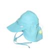 iPlay Flap Sun Protection Hat, 612-Aqua, 2T/4T