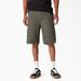 Dickies Men's Skateboarding Regular Fit Cargo Shorts, 11" - Moss Green Size 33 (WRSK05)