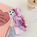 AMZER Marble Design Case for iPhone 11 Pro Slim IMD TPU Protective Case with HD Designs - Purple Blue