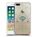 Head Case Designs Officially Licensed Cat Coquillette Evil Eye Green Purple Mandala Soft Gel Case Compatible with Apple iPhone 7 Plus / iPhone 8 Plus