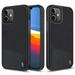 ZIZO DIVISION Series for iPhone 12 Mini Case - Sleek Modern Protection - Nylon Black