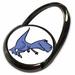 3dRose Funny Blue Trex Dinosaur Cartoon - Phone Ring (phr_200181_1)