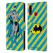 Head Case Designs Officially Licensed Batman DC Comics Vintage Fashion Stripes Leather Book Wallet Case Cover Compatible with Samsung Galaxy A20s (2019)