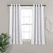 Lush Decor Hygge Stripe Window Curtain Panel Pair