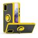 LG K92 5G Phone Case Slim Protective Kickstand Magnet Ring Multi-Function for LG K92 5G Phone Case Yellow