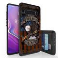 Galaxy S10+ Case Duo Shield Slim Wallet Case + Dual Layer Card Holder For Samsung Galaxy S10+ [NOT S10 OR S10e] (Released 2019) Liberty Or Death