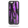 MightySkins Protective Vinyl Skin Decal Cover for OtterBox Reflex iPhone 5/5S Case Sticker Skins Purple Tree Camo