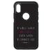 DistinctInk Custom SKIN / DECAL compatible with OtterBox Commuter for iPhone X / XS (5.8 Screen) - 2 Corinthians 5:7 - I Will Walk By Faith Even When I Cannot See - Show Your Love of Christ