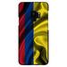 DistinctInk Case for Samsung Galaxy S9 (5.8 Screen) - Custom Ultra Slim Thin Hard Black Plastic Cover - Colombia Waving Flag - Show Your Love of Colombia