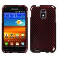 Racing Fiberred 2d Silver Phone Protector Cover For Samsung D710 Epic 4g Touch