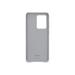 Samsung Leather Cover EF-VG988 - Back cover for cell phone - aluminum leather - light gray - for Galaxy S20 Ultra S20 Ultra 5G