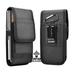 Njjex for LG G8X G8S G8 ThinQ V50 V40 V35 V30 V30S V30 Plus ThinQ V20 V10 Cell Phone Holster Nylon Metal Belt Clip Pouch RFID Wallet Case Carabiner Hook (Fits Otterbox Defender Case on)