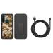 Bemz Armor Motorola Moto G Power (2020) Case Bundle: Heavy Duty Rugged Holster Combo Protection Cover Heavy Duty Extra Long (Type-C) USB-C to USB-A Cable (10 Foot) and Touch Tool - Desert Camo