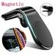 Phone Holder Car [Upgraded Clip] Magnetic Phone Mount [5 Strong Magnets] Car Phone Mount Car Holder Car Mount for iPhone Compatible with All Smartphone and Tablets