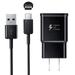 TTECH for Samsung Galaxy S8 S9 S10 Plus LG G8 G8X G8s ThinQ Adaptive Fast Charger USB-C Type-C Cable Kit Fast Charging USB Wall Charger Home Power Adapter [1 Wall Charger + 4 FT Type-C Cable] Black
