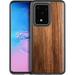 Nagebee Case for Samsung Galaxy S20 Plus Galaxy S20+ Plus 5G (6.7 inch 2020 Release) [Real Natural Walnut Wood] Ultra Slim Protective Bumper Shockproof Phone Cover (Every Piece is Unique) - Wood